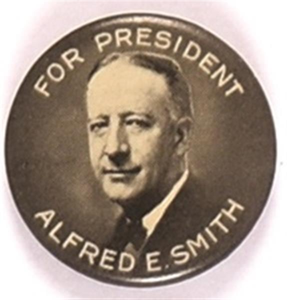 Alfred E. Smith for President Celluloid