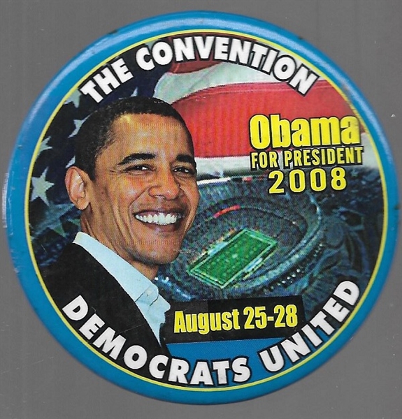 Obama 2008 Convention Pin 