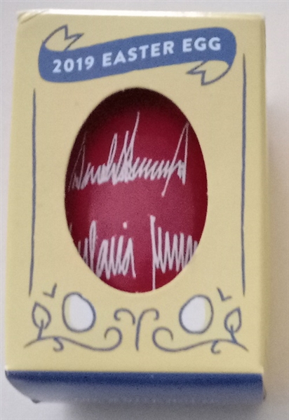 Trump 2019 Red Easter Egg 