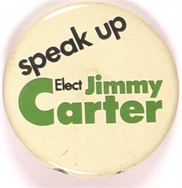 Speak Up Elect Jimmy Carter