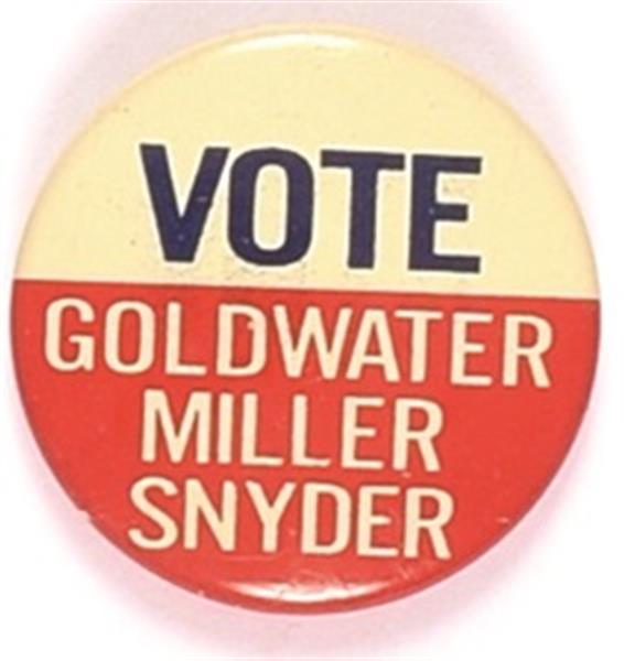 Goldwater, Snyder Kentucky Coattail
