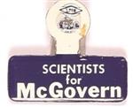 Scientists for McGovern Tab