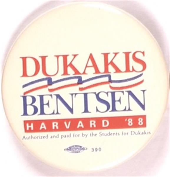 Harvard for Dukakis, Bentsen