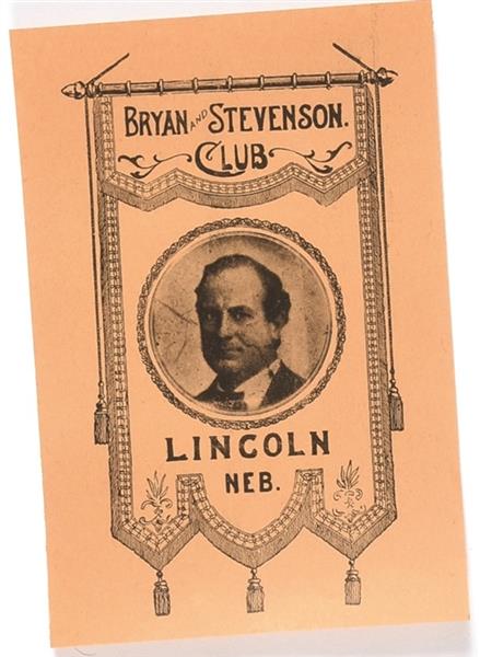 Bryan and Stevenson Club, Lincoln, Nebraska