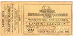 Landon New York Rally Ticket