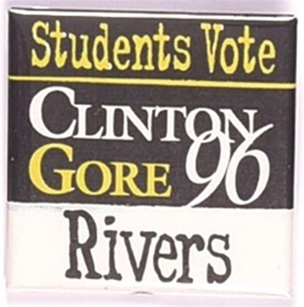 Students Vote Clinton, Gore, Rivers Michigan Coattail