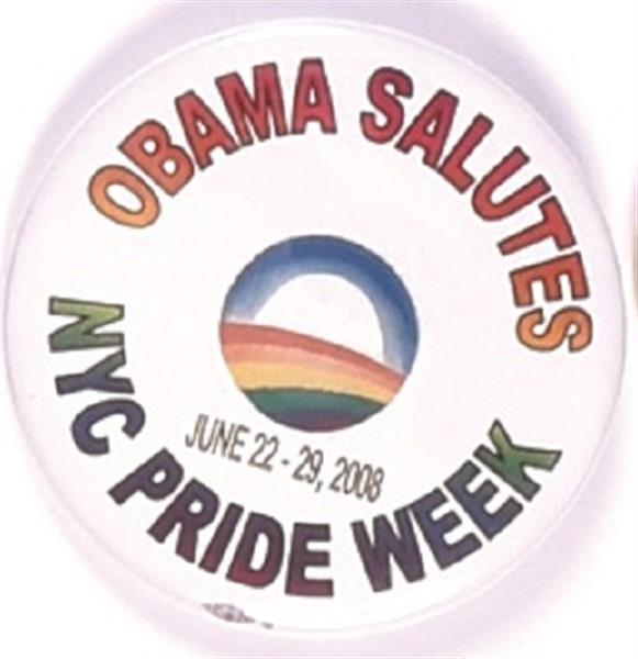 Obama Salutes Gay Pride Week