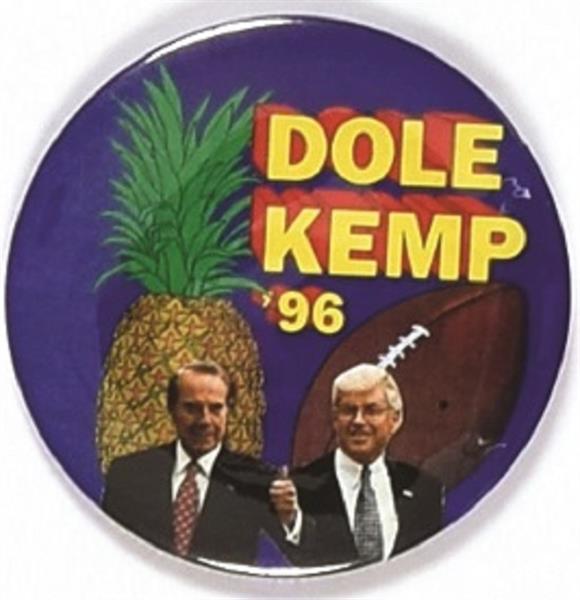 Dole, Kemp Football and Pineapple Pin