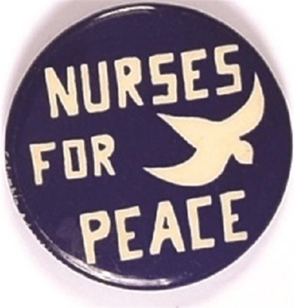 Nurses for Peace Vietnam War Pin