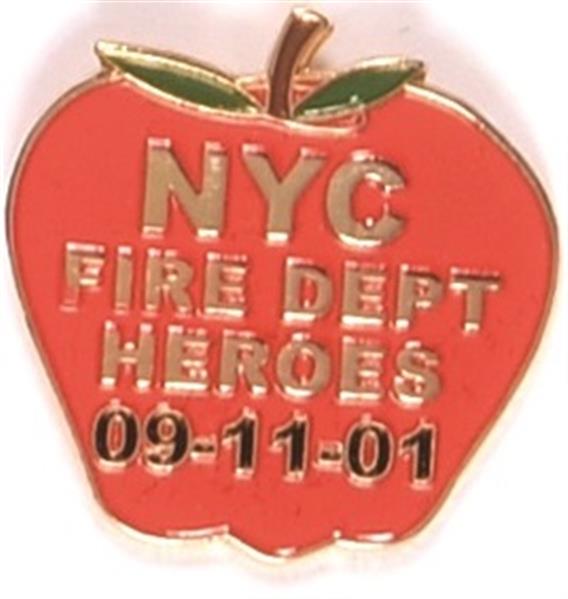 NYC Fire Department 911 Pin