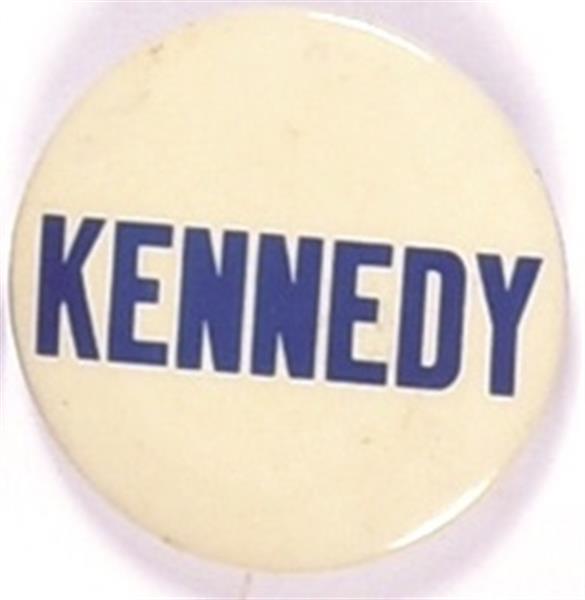 Kennedy Blue and White Celluloid