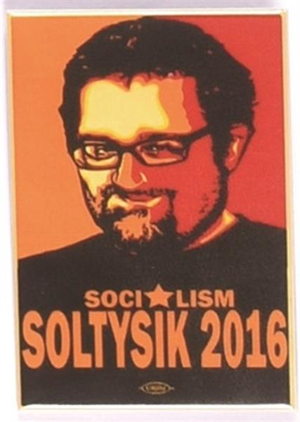 Soltysik Socialist Party 2016 Pin