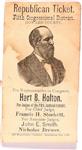 Holton for Congress, Maryland, With Garfield Image