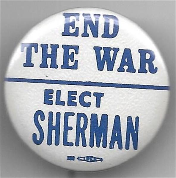 End the War Elect Sherman