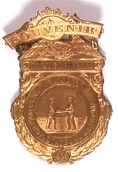 Gov. J.C. Walton Oklahoma Inauguration Badge