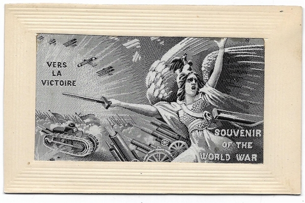 Vers La Victoire French World War I Postcard 