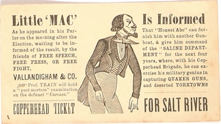 Little Mac Copperhead Salt River Ticket
