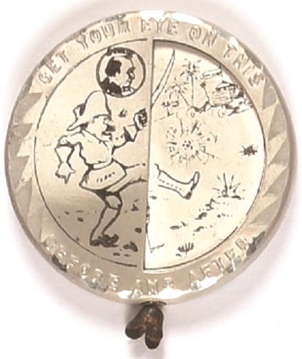 TR Rough Rider Mechanical Kick Badge