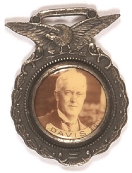 John W. Davis Sepia Fob
