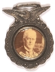 John W. Davis Sepia Fob