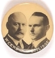 Coolidge and Weeks 1918 Massachusetts Pin