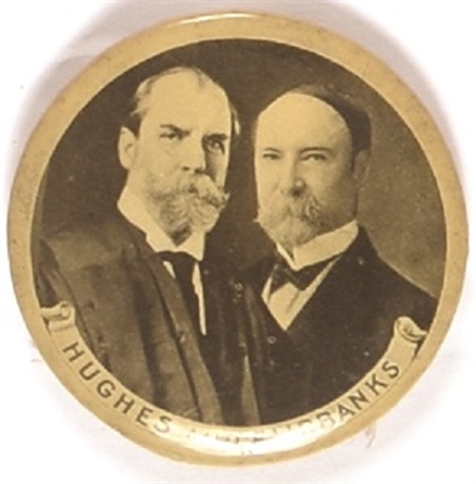 Hughes, Fairbanks Rare Larger Size Jugate