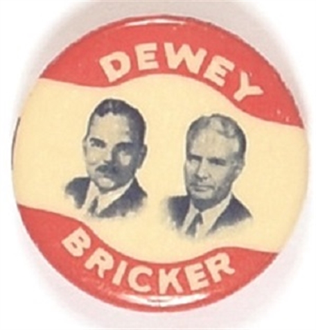 Dewey, Bricker 1944 Jugate