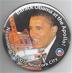 Barack Obama at the Apollo
