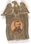 US Grant Rare 1868 Pinback