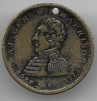 Harrison Log Cabin Token