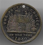Harrison Log Cabin Token