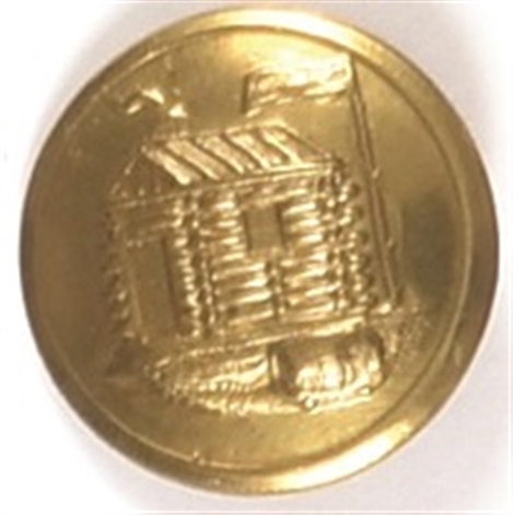Harrison Log Cabin Clothing Button