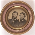 Grant, Colfax Rare Ferrotype Jugate