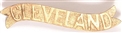 Cleveland Brass Name Pin