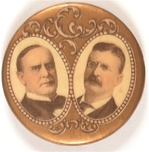 McKinley, TR Gold Filigree Gold Jugate