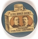 McKinley Blue Dinner Pail Jugate, Pince Nez String