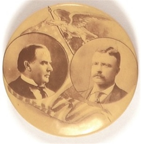 McKinley, Roosevelt Sepia Jugate