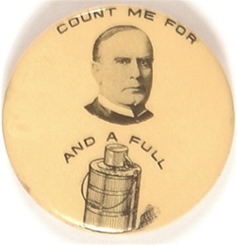 Count Me For McKinley, Full Dinner Pail