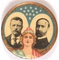 Roosevelt, Fairbanks Lady Liberty Jugate