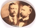 Roosevelt, Fairbanks Oval Sepia Jugate
