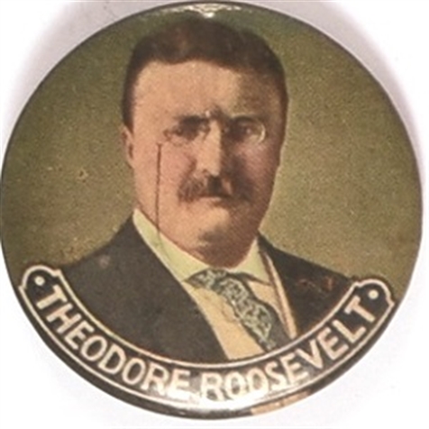 Theodore Roosevelt Multicolor Celluloid