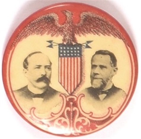 Rare Parker, Davis Eagle and Shield Jugate