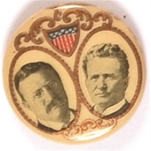 Roosevelt, LaFollette Unusual Jugate