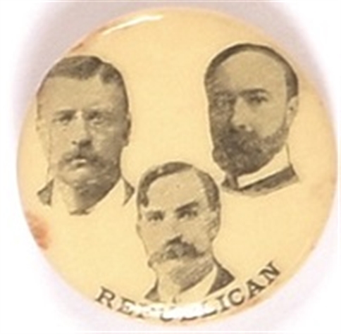 Roosevelt, Fairbanks, Warner Michigan Coattail