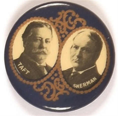 Taft, Sherman Gold Filigree Jugate