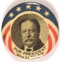 William Howard Taft Stars and Stripes Celluloid