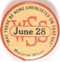 Wilson War Savings Stamps Celluloid