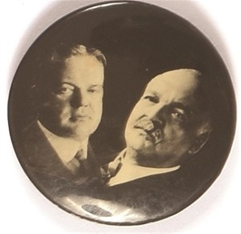Hoover, Curtis Scarce Black and White Jugate
