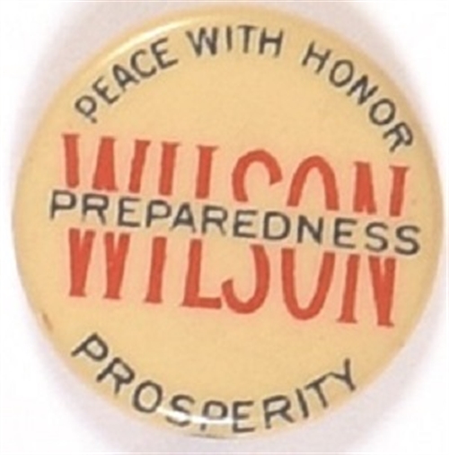 Wilson Peace With Honor