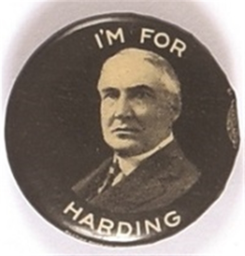 Im for Harding